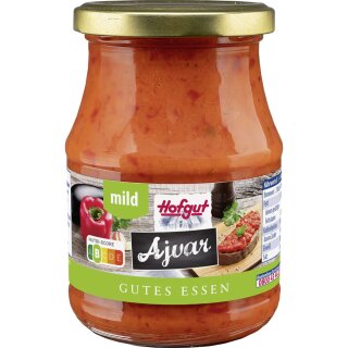 Hofgut Ajvar mild (370ml Glas)
