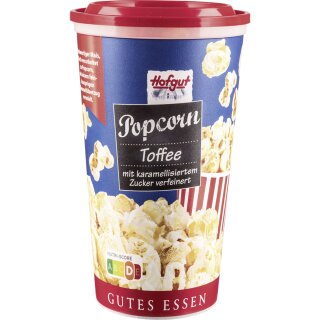 Hofgut Popcorn Toffee Becher (100g Becher)