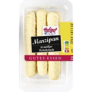 Hofgut Marzipanstangen Weiss (100g Packung)