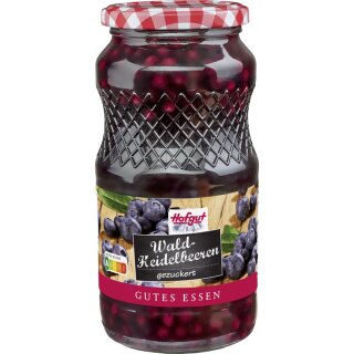 Hofgut Heidelbeeren (580ml Glas)