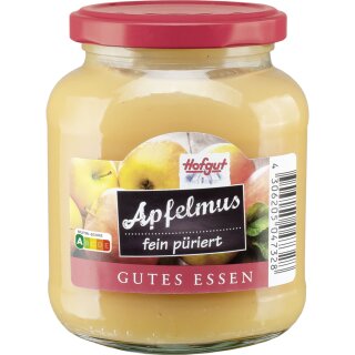 Hofgut Apfelmus (370ml Glas)