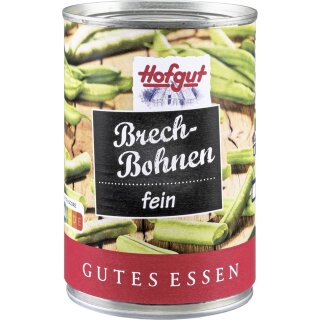 Hofgut Brechbohnen (425ml Dose)