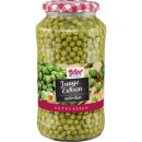 Hofgut Erbsen sehr fein (720ml Glas)