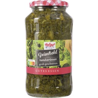 Hofgut Grünkohl gerupft (720ml Glas)