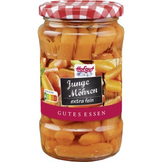 Hofgut Möhren extra fein (370ml Glas)