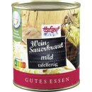 Hofgut Weinsauerkraut (850ml Dose)