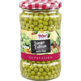 Hofgut Junge Erbsen sehr fein (370ml Glas)