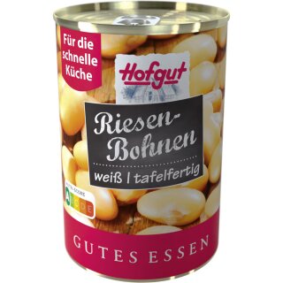 Hofgut Riesenbohnen (425ml Dose)