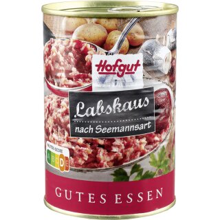 Hofgut Labskaus 35% Rindfleisch (400g Dose)