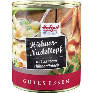 Hofgut Hühner-Nudeltopf (800g Dose)