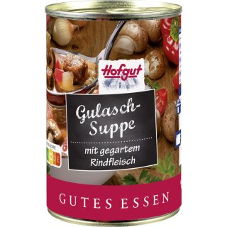 Hofgut Gulasch-Suppe (400ml Dose)