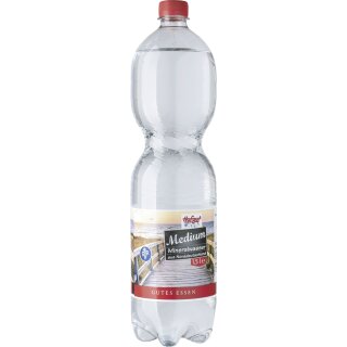 Hofgut Mineralwasser Medium (1,5l Flasche)