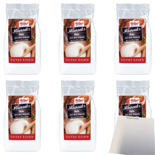 Hofgut Meersalz Fein VPE (6x500g Beutel) + usy Block