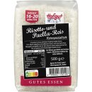 Hofgut Risotto + Paella Reis VPE (14x500g Packung) + usy Block
