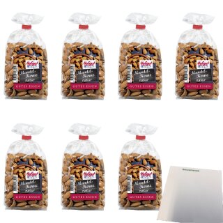 Hofgut Mandelkerne natur braun VPE (7x200g Beutel) + usy Block