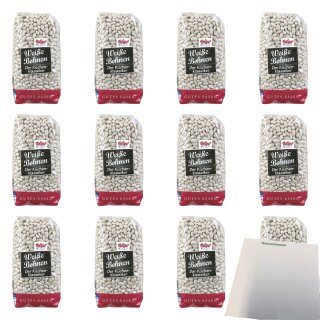 Hofgut Weiße Bohnen VPE (12x500g Beutel) + usy Block