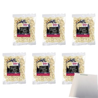 Hofgut Kalifornische Mandeln gestiftelt VPE (6x100g Beutel) + usy Block