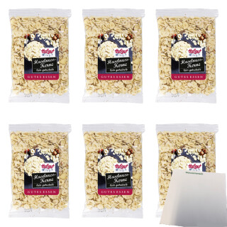 Hofgut Haselnusskerne gehobelt VPE (6x100g Beutel) + usy Block