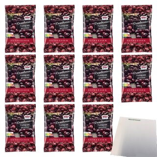 Hofgut Cranberries VPE (11x125g Beutel) + usy Block