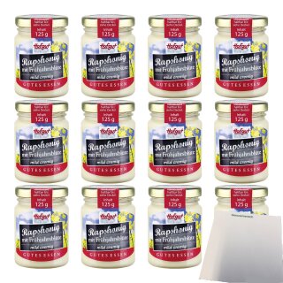 Hofgut Rapshonig mit Frühjahrsblüte VPE (12x125g Glas) + usy Block