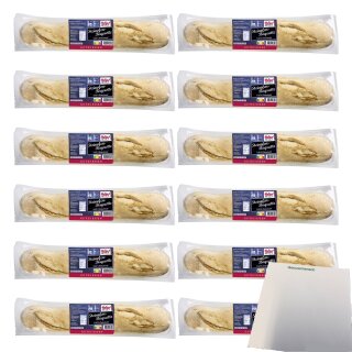 Hofgut Steinofenbaguette Dinkel VPE (12x300g Packung) + usy Block