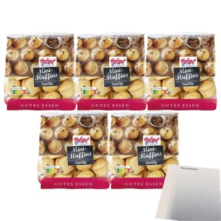 Hofgut Mini Muffins Vanille VPE (5x225g Beutel) + usy Block