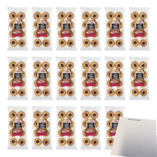 Hofgut Mini Ochsenaugen VPE (17x125g Packung) + usy Block