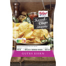 Hofgut Kessel Chips Jalapeno VPE (8x150g Beutel) + usy Block