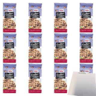 Hofgut Cookies Double Choc VPE (12x200g Packung) + usy Block