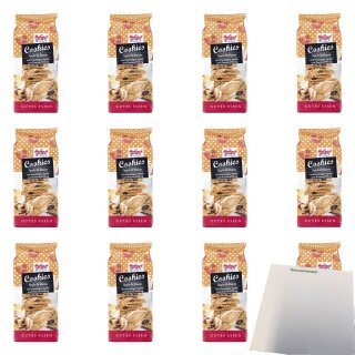 Hofgut Cookies Apfelstrudel VPE (12x225g Packung) + usy Block