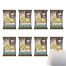 Hofgut Kessel Chips Salt & Vinegar VPE (8x150g Beutel) + usy Block