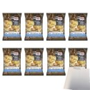 Hofgut Kessel Chips Salt & Pepper VPE (8x150g Beutel) + usy Block