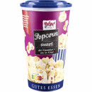 Hofgut Popcorn süß Becher VPE (6x50g Becher) + usy Block