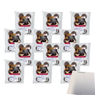 Hofgut Schaumküsse Schoko 6er VPE (12x100g Packung) + usy Block