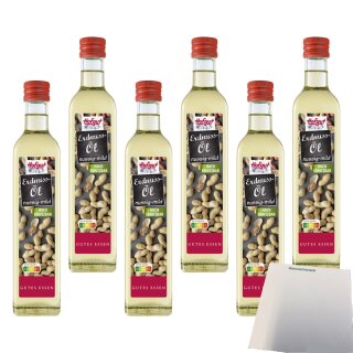 Hofgut Erdnussöl VPE (6x500ml Flasche) + usy Block