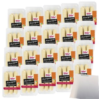 Hofgut Marzipanstangen Zimt VPE (20x100g Dose) + usy Block