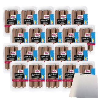 Hofgut Marzipanstangen Vollmilch VPE (20x100g Packung ) + usy Block