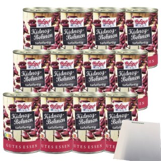 Hofgut Kidneybohnen VPE (12x425ml Dose) + usy Block