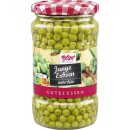 Hofgut Junge Erbsen sehr fein VPE (12x370ml Glas) + usy Block