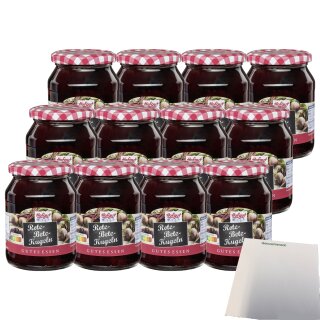 Hofgut Rote Bete Kugeln VPE (12x370ml Glas) + usy Block
