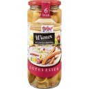 Hofgut Wiener Würstchen im Saitling VPE (12x250g Glas) + usy Block