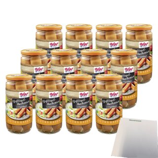 Hofgut Geflügel Bockwurst VPE (12x250g Glas) + usy Block