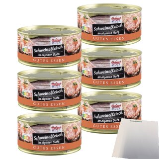 Hofgut Schweinefleisch VPE (6x300g Dose) + usy Block