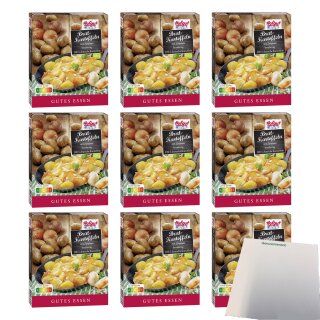 Hofgut Bratkartoffeln mit Zwiebeln VPE (9x400g Packung) + usy Block