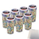 Hofgut Streudekor Twister Party Pur VPE (7x60g Dose) + usy Block