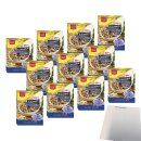 Hofgut Leinsamen geschrotet VPE (11x200g Packung) + usy Block