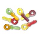 Red Band Fruchtgummi Schnuller Gum Foppies 3er Pack (3x100Stk 1200g Runddose) + usy Block