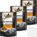 Sheba Delikatesse in Gelee mit Truthahn 3er Pack (3x85g...