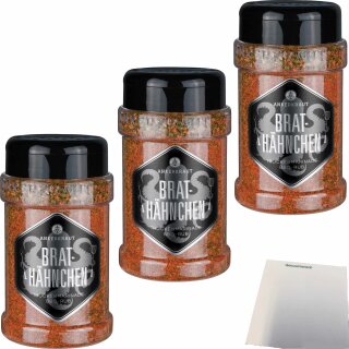 Ankerkraut Brathähnchen 3er Pack (3x200g Dose) + usy Block