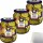 EDEKA Burgergurken 3er Pack (3x330g Glas) + usy Block